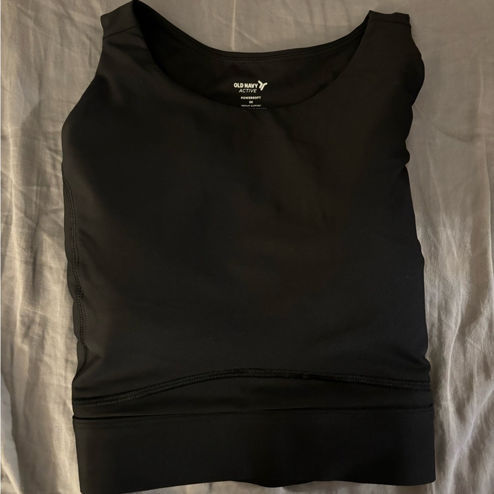 BNWT Old Navy Medium Support Power soft Racerback Sports Bra plus size